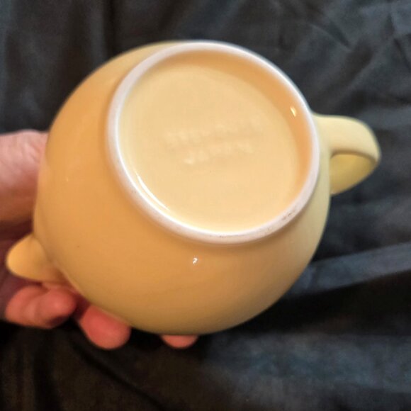 Vintage ZERO JAPAN UNIVERSAL Personal Size Ceramic Teapot w/ Stainless Steel Lid - Picture 8 of 8